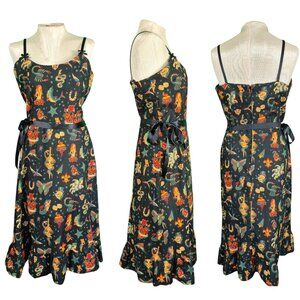 Paper Doll Productions Tattoo Print Sailor Jerry Swing Dress New with tag XL